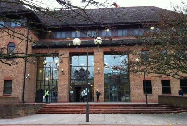 Pictured is Derby Crown Court.