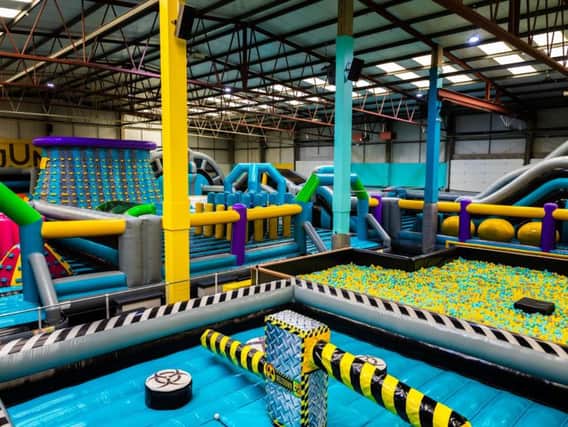 The Jumpin Inflatable Fun factory!