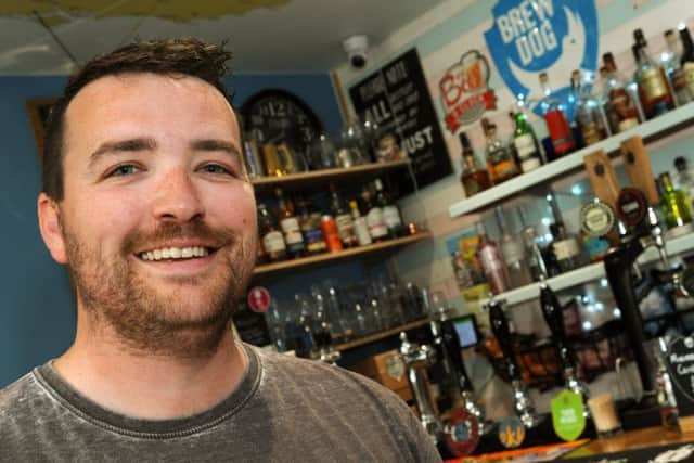Ben Stephenson of Brimming with Beer which has just scooped a CAMRA award.