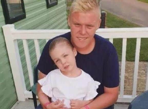 Much-loved Craig Pritchard with his daughter Lacey.