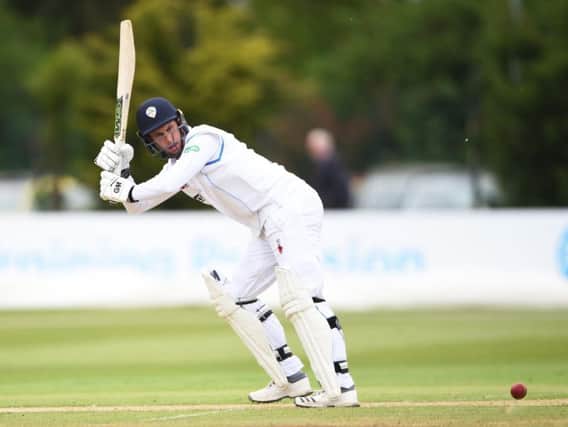 Billy Godleman reached 86 not out as Derbyshire replied well chasing Glamorgan's 394.
