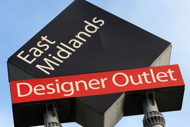 East Midlands Designer Outlet, at South Normanton.