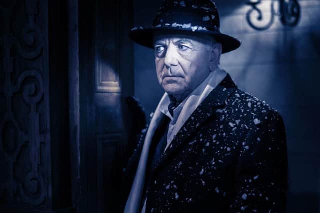 David Alcock plays Mr Paravacini in The Mousetrap