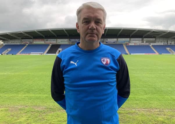 Chesterfield's new head of recruitment Charlie Williamson (Pic: Tina Jenner)