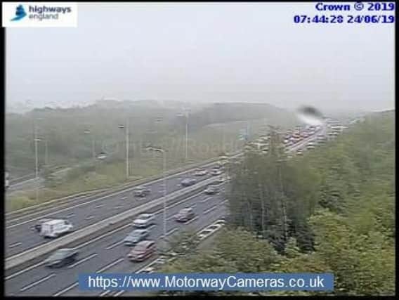 Junction 24 of M1