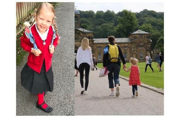 Team Lucy raised thousands for Sheffield Children's Hospital when they took part in a sponsored walk at Chatsworth House.