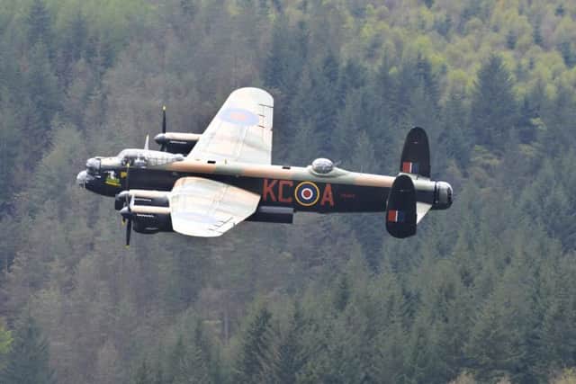 There are now only two airworthy Lancaster bombers in the world.