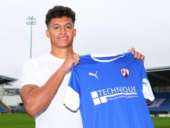 Josef Yarney has become a permanent Spireite (Pic: Tina Jenner)