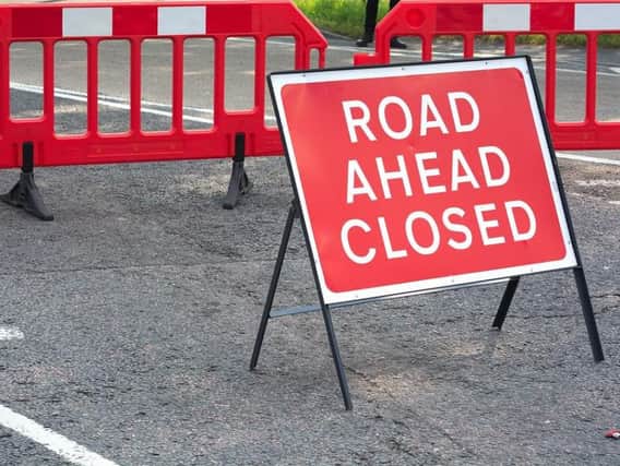 Some roads near Chesterfield Town Hall will be closed this morning.