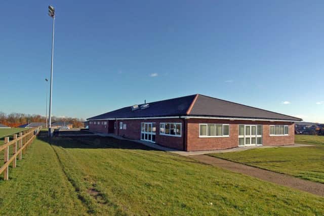 Chesterfield Panthers new pavilion.