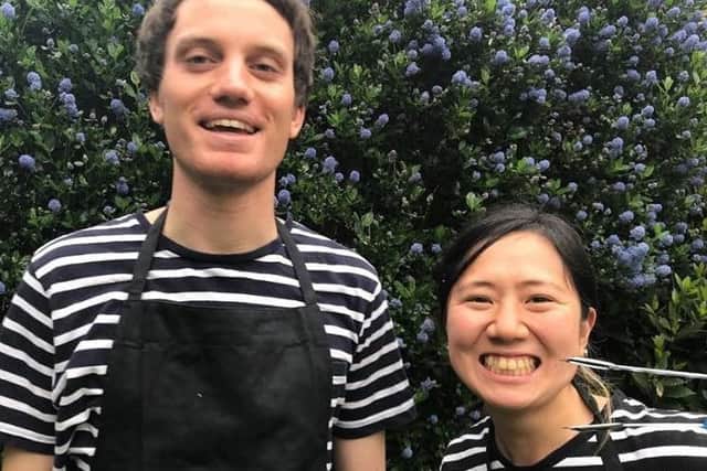 Henry and Maki are cooking up vegan Japanese streetfood with Yummy Yasai.