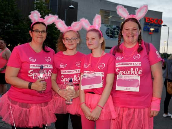 3,000 people turned out for the Ashgate Hospicecare Sparkle Walk.