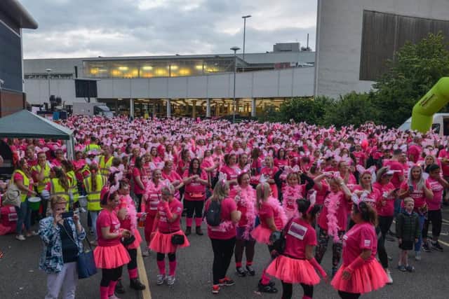 3,000 people turned out for the Ashgate Hospicecare Sparkle Walk.