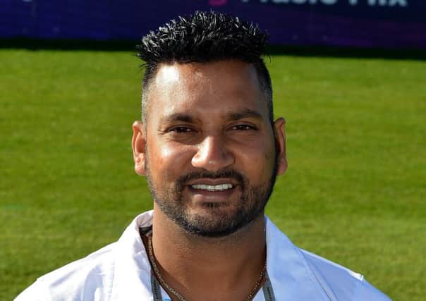 Derbyshire County Cricket Club, pictured is Ravi Rampaul