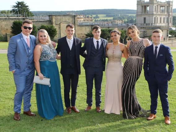 The youngsters marked a wonderful occasion in a fitting stately setting at Chatsworth.