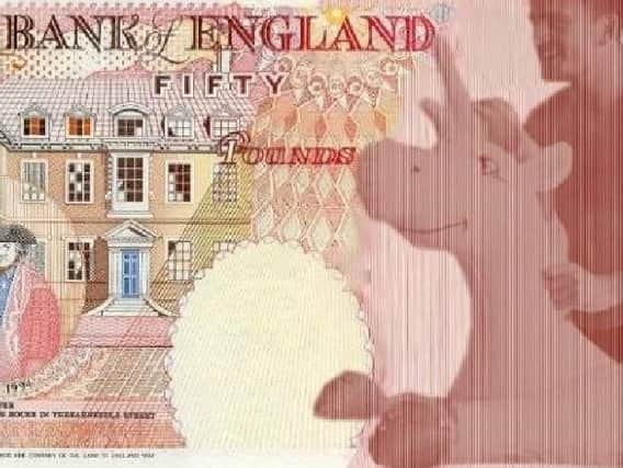 How Jonny Sharples wanted the new 50 note to look.