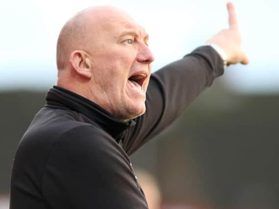 Billy Heath was happy with Alfreton's performance in the 1-1 draw with Derby County.