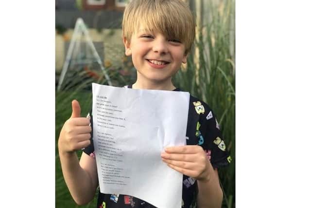 Kenzi Jupp, 11, has penned an award-winning poem helping others to understand ASD.