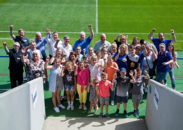 Central England Co-operative hosted an event at Chesterfield Football Club for a group of youngsters from Belarus visiting the UK with the Chernobyl Children Lifeline Pinxton and East Derbyshire charity.