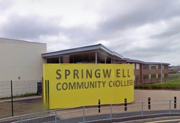 Springwell Community College in Staveley. Pic: Google Images.