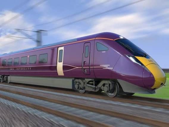 The new Hitachi bi-mode trains will serve Chesterfield.
