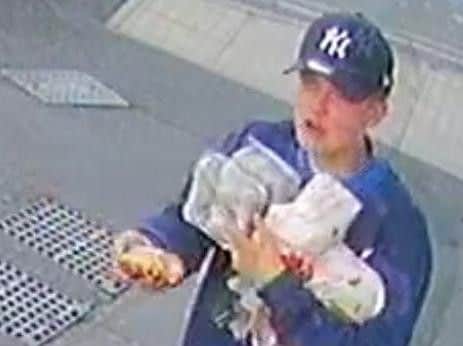 Police are investigating after baked goods were stolen from outside a Chesterfield shop