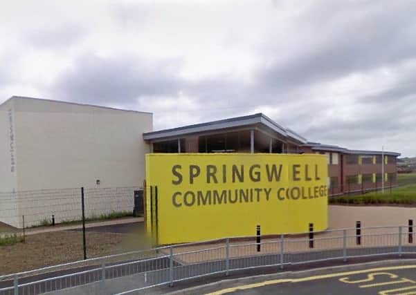 Springwell Community College, Staveley.