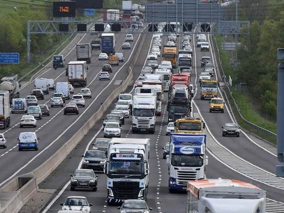 The M1 will be closed near Meadowhall as work gets under way on a 7.5 million upgrade of the motorway.