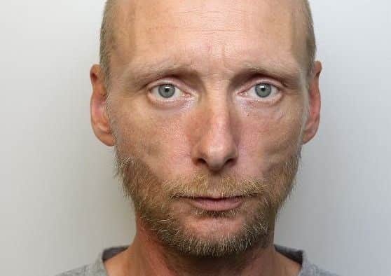 Pictured is Craig Brooks, 42, of Bennett Street, Long Eaton, who was jailed for 22 weeks after he admitted eight counts of theft, one count of failing to surrender to custody and admitted failing to comply with supervision requirements imposed after release from imprisonment.