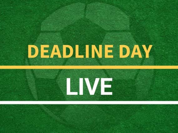 Premier League transfer deadline day.