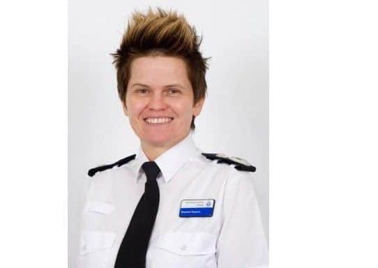 Derbyshire Polcie's Deputy Chief Constable Rachel Swann has faced criticism over her spikey hairstyle.
