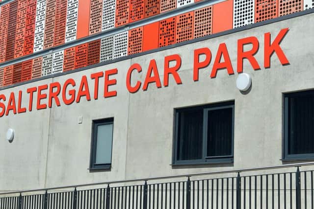 The new Saltergate multi-storey car park in Chesterfield.