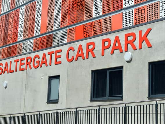 The new Saltergate multi-storey car park in Chesterfield.
