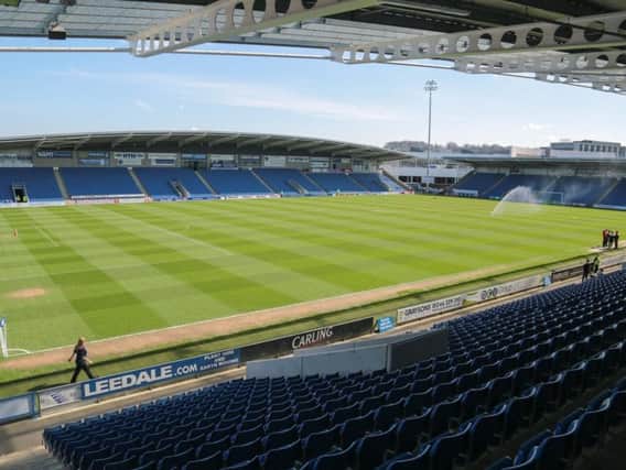Chesterfield host Woking at the Proact on Tuesday night.