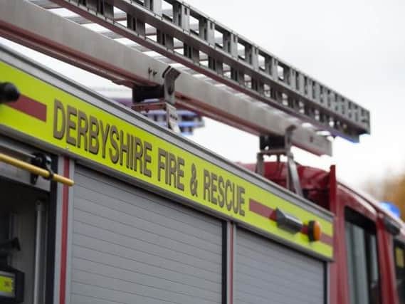 Derbyshire Fire and Rescue Service is training at Chesterfield College's Infirmary Road site.