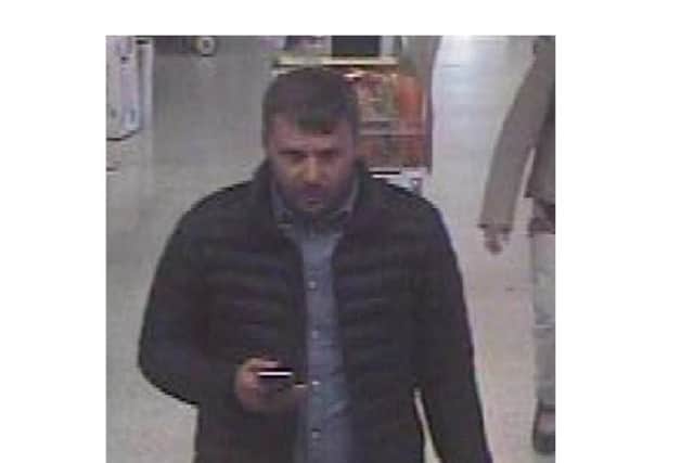 Police believe the man pictured was in the area at the time and will be able to assist with their enquiries.