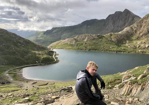 Chesterfield resident Harvey Joce, 14, climbed Britain's three highest peaks this summer to raise money for a local homelessness charity.