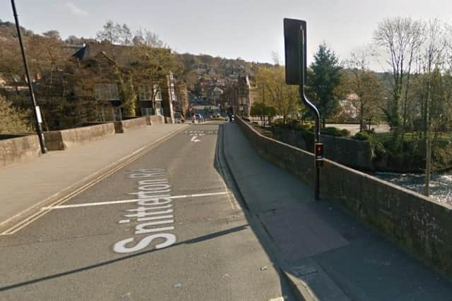 Matlock Derwent Bridge is to close for two weeks on Monday for vital flood protection work. Photo: Google.
