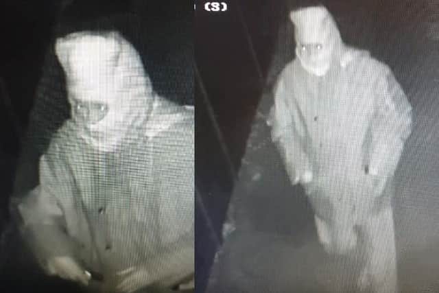 Police want to speak to this person in connection with the incident.