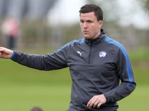 Former Chesterfield manager Gary Caldwell has been sacked by Partick Thistle.