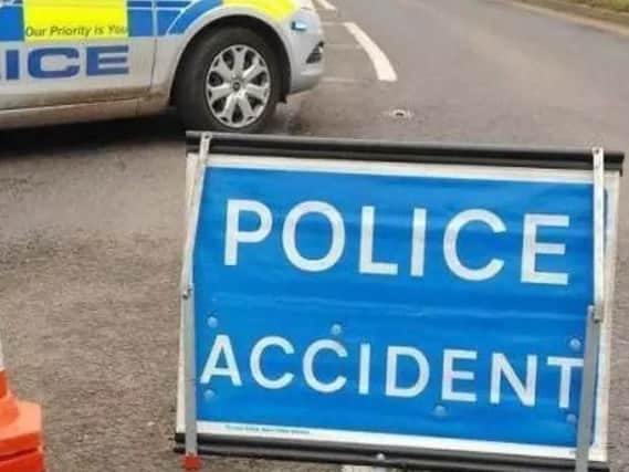 The crash happened on the A515 at Newhaven.