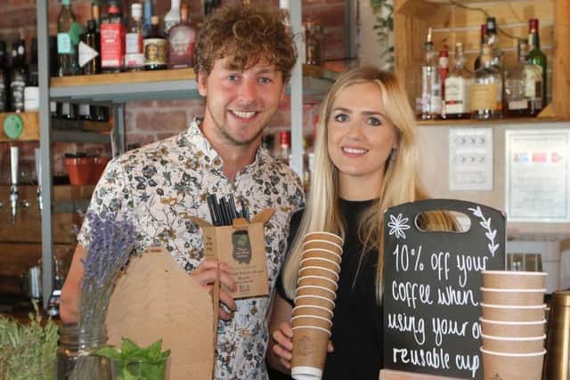 Gavin and Hannah Grainger, owners of Bottle and Thyme.
