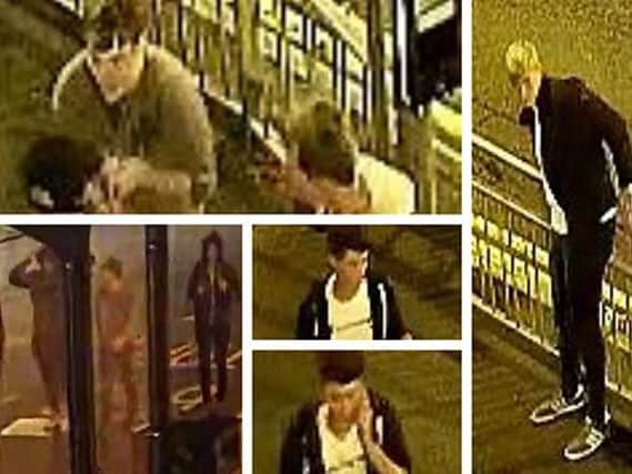 Call Derbyshire police on 101 if you recognise any of these people.