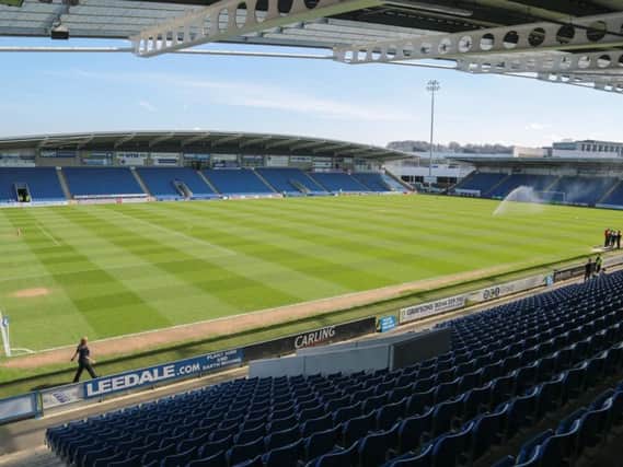 Proact Stadium, home of Chesterfield FC.