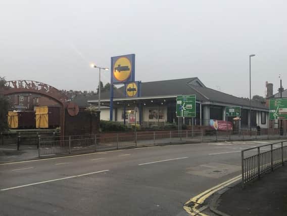 The old Lidl store on Foljambe Road.