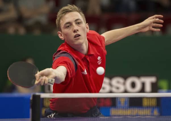 Chesterfield table tennis star Liam Pitchford (Pic: Paul Sanwell)