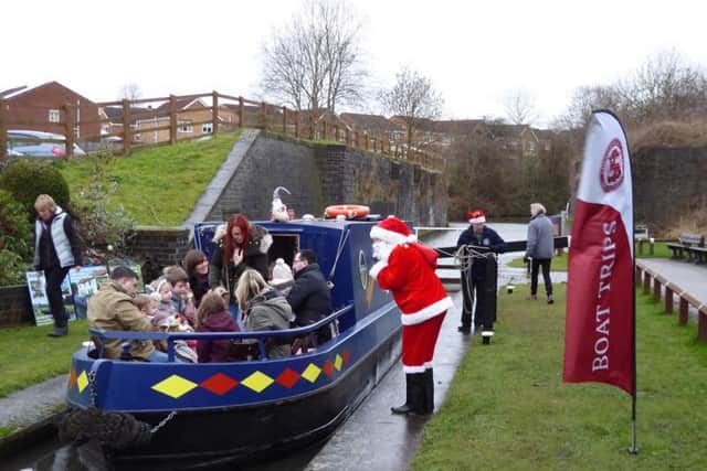 Santa's Special Trips return to Chesterfield Canal this festive season.