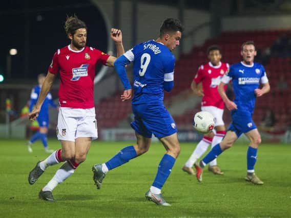 Anthony Spyrou's season loan at Chesterfield is to come to an end after just four months.