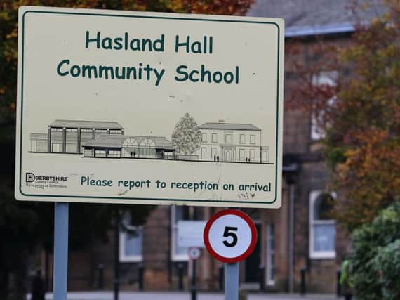 Hasland Hall Community School.