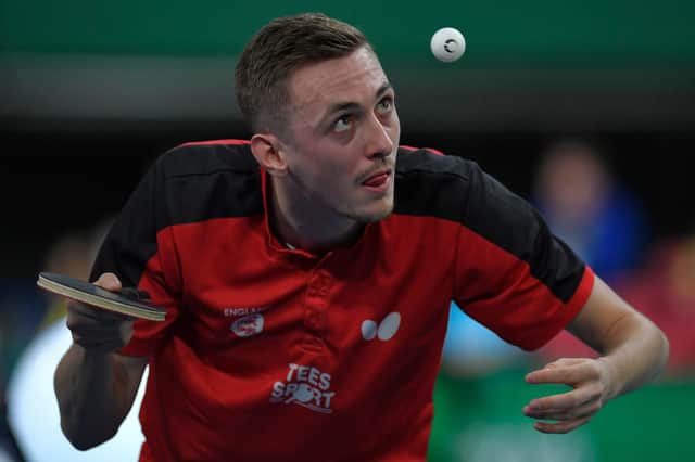 Chesterfield table tennis ace Liam Pitchford. (Photo by Koki Nagahama/Getty Images)